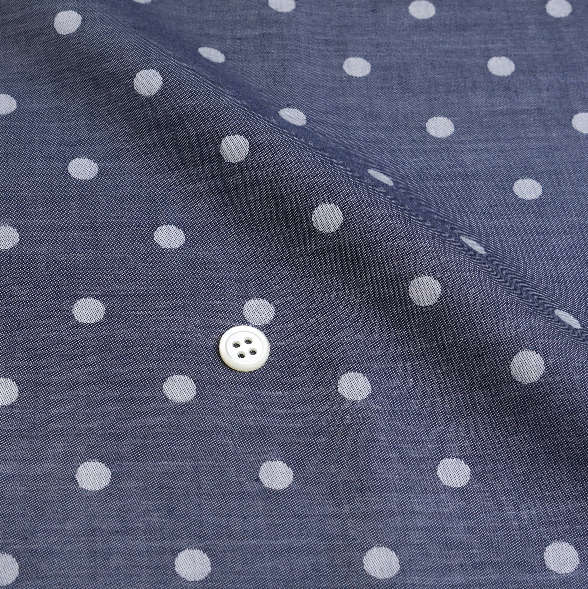 60ジャガード/ネイビーDOT/SN0048B