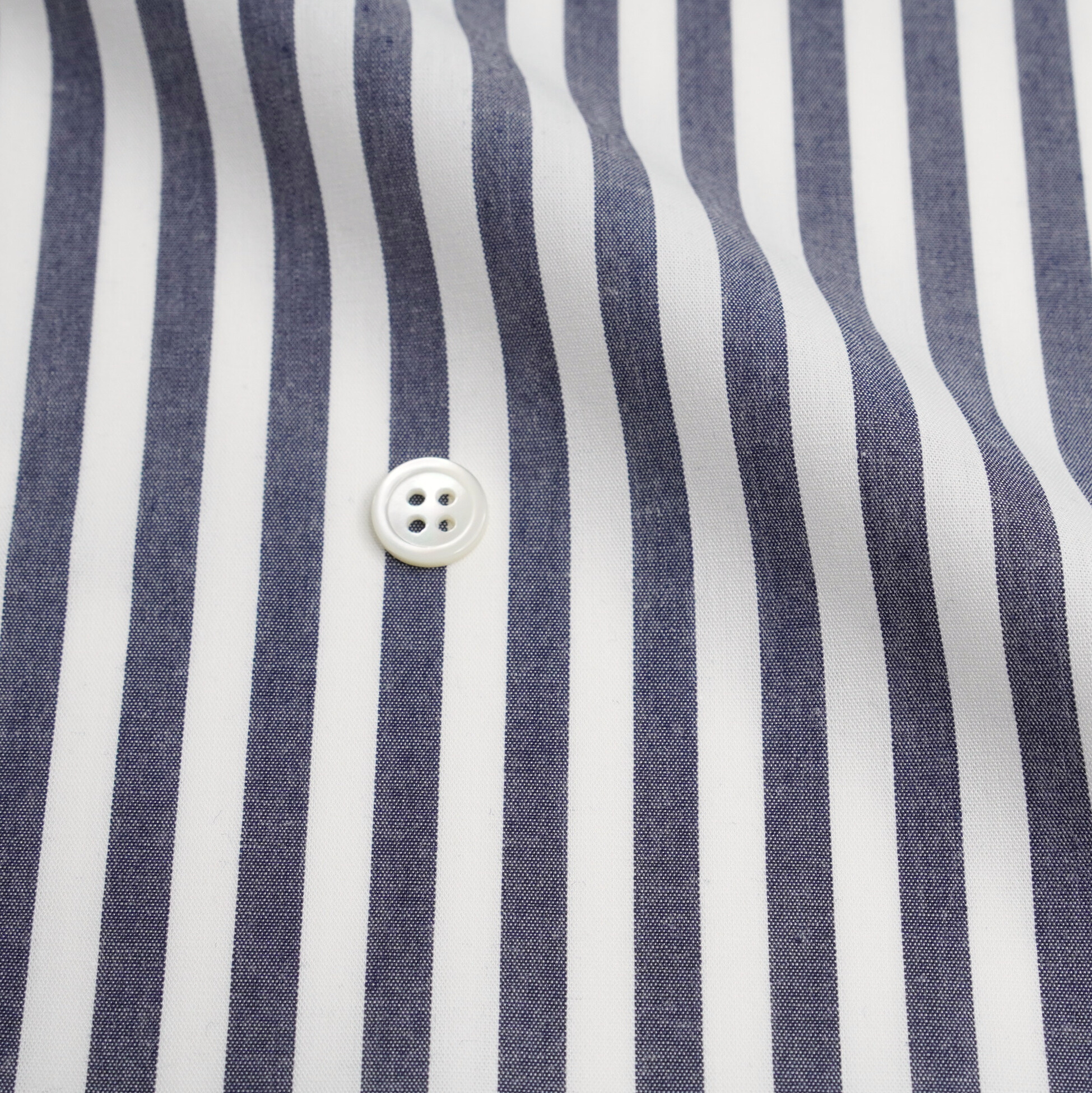 リヨセル混ポプリン/ホワイト×ネイビーST/BED1871A