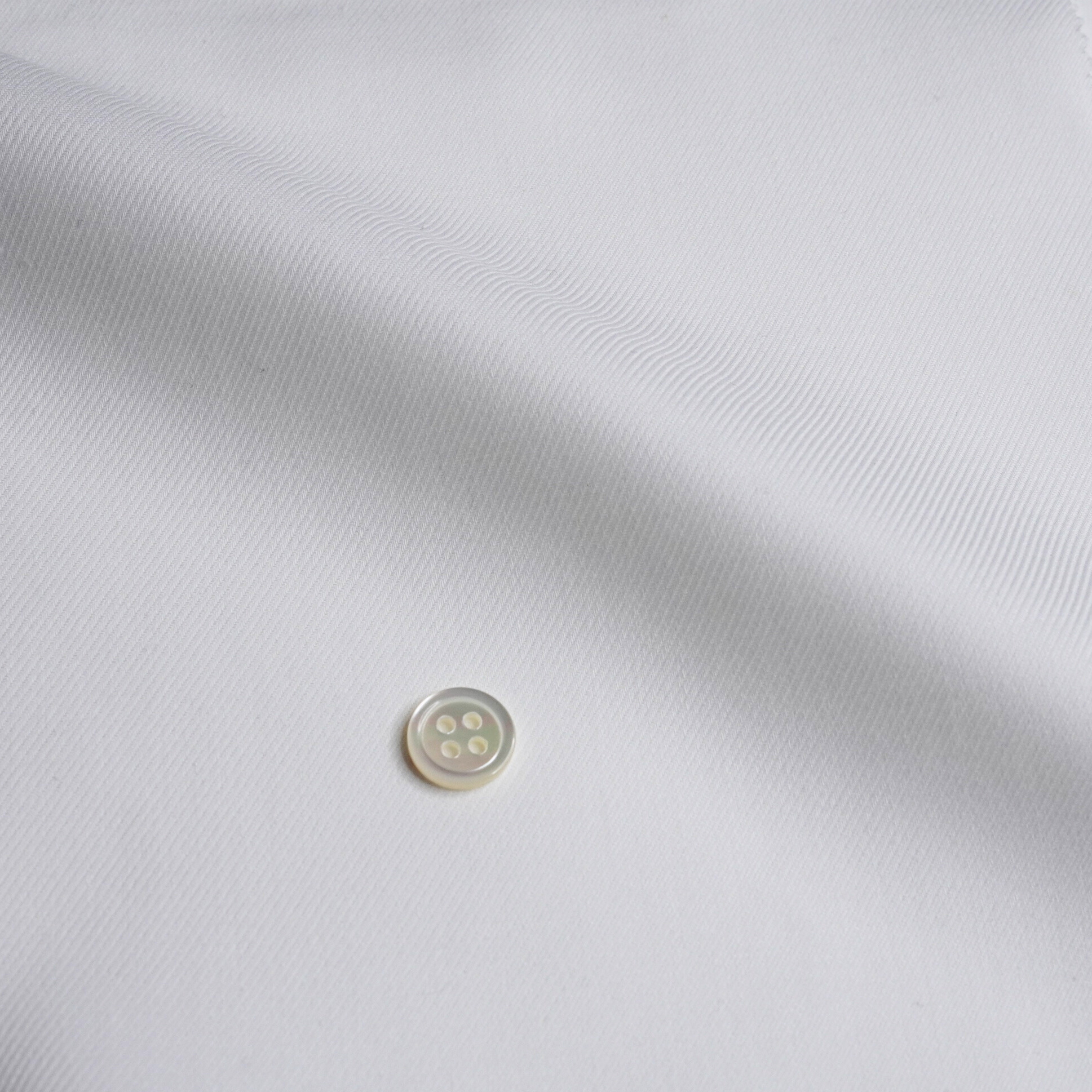 綿ポリ　ツイル/ホワイト/SN0014