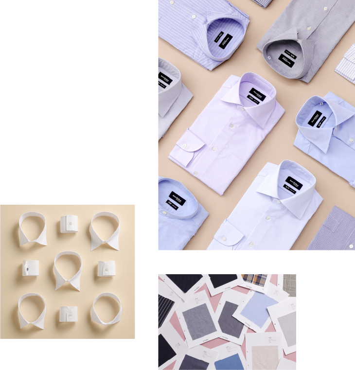 仕上がりシャツの写真